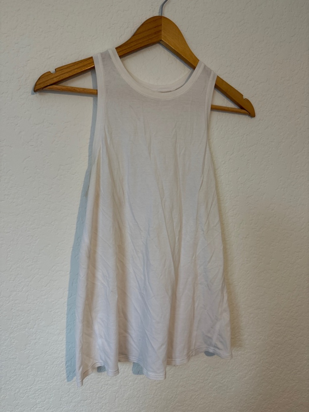 lululemon athletica White Scoop Neck Tieback Tank 2